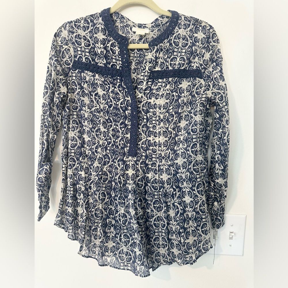 Anthropologie Maeve Abella Blouse 4